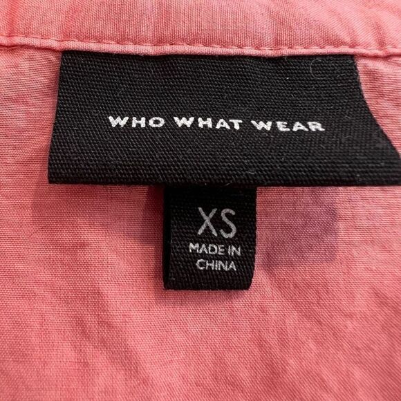 Who What Wear by Target Pink Cropped Jumpsuit Barbiecore Size XS - Picture 5 of 8